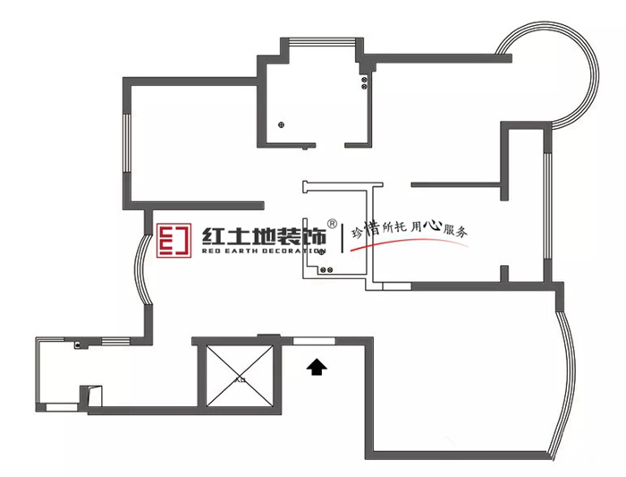1平米當5平米用！幸虧找紅土地裝修，看到這樣的設計，你還嫌戶型太小？